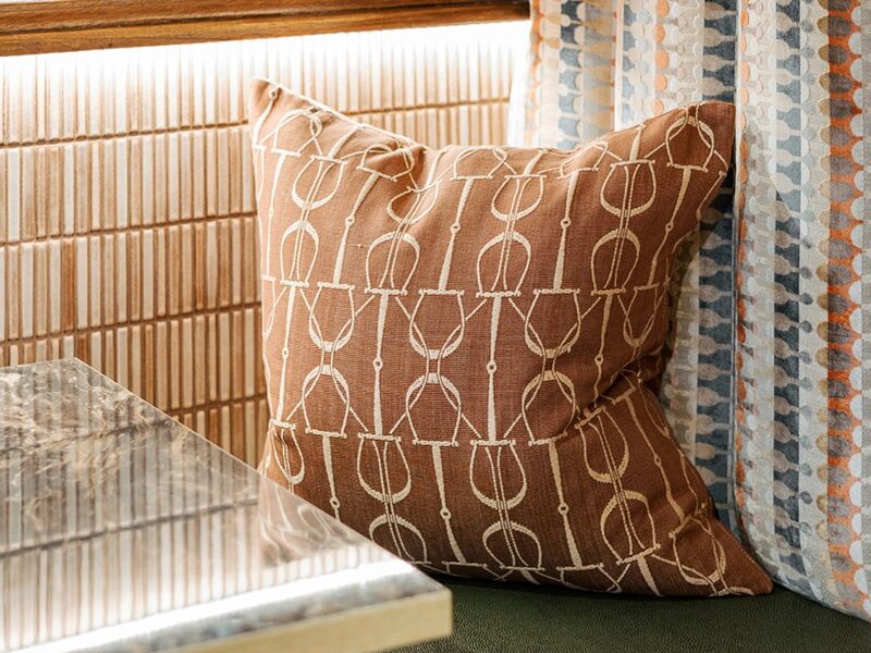 Eclectic Cushion — Statement Fabric Detail