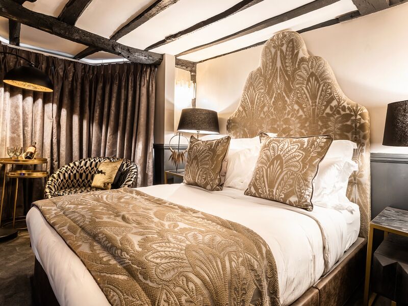 Bespoke Headboard — Ornate Upholstered Panel