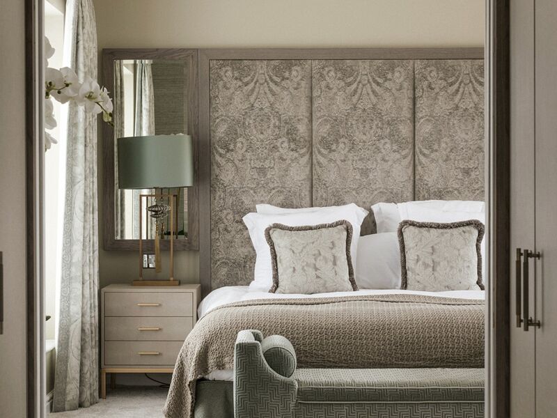 Headboard and Bench — Coordinated Upholstery