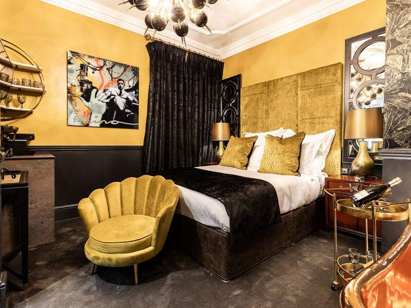 Hotel Suite Eight — Upholstered Bedroom Suite