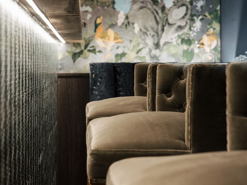 Teal Bar Wide View — Complete Venue Seating